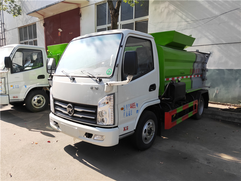 藍(lán)牌凱馬3方餐廚垃圾車(chē)